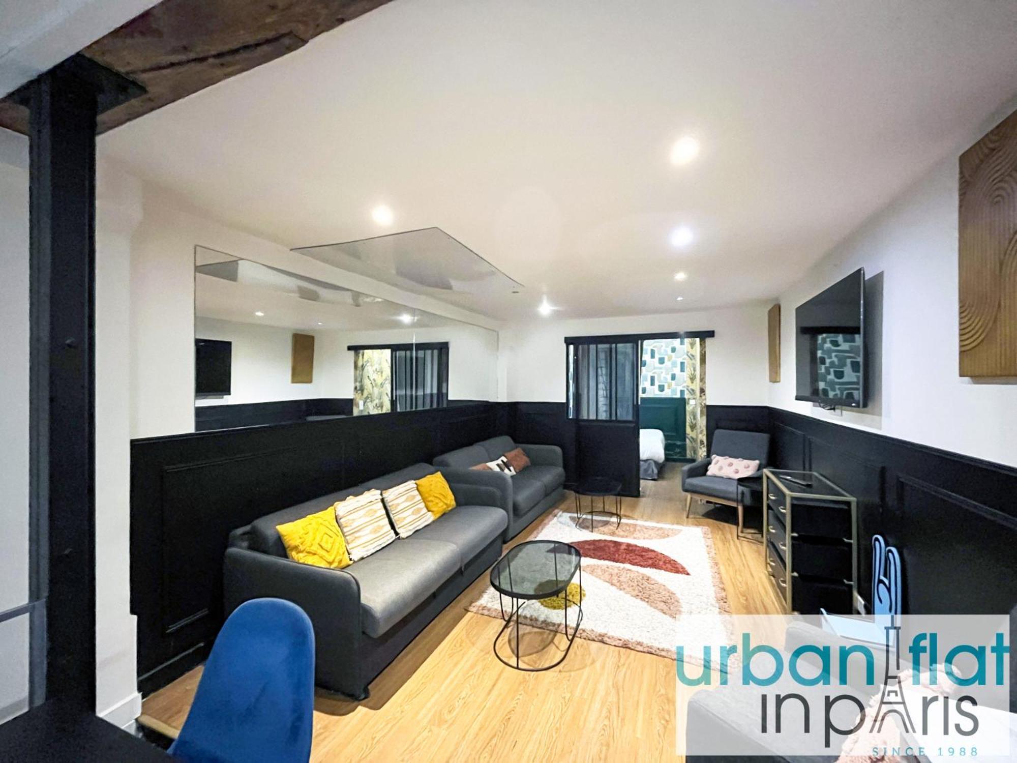Urban Flat 31 - Lovely Triplex In Parigi